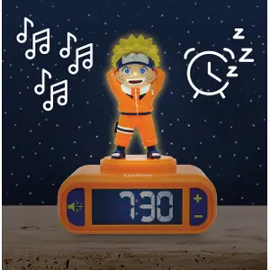 Night light alarm clock with sounds Lexibook Naruto image-2