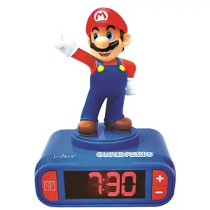 Wecker mit 3d-mario-Figur und Videospiel-Sounds Lexibook image-0