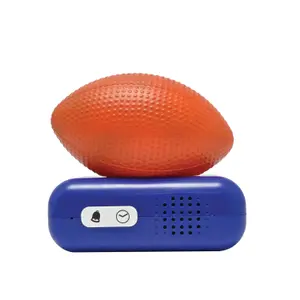 Digital alarm clock with night light 3D American football and sound effects for kids Lexibook image-1