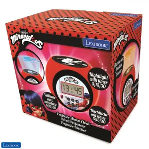 Relógio de alarme do projector com temporizador Lexibook Miraculous image-3