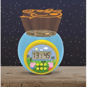 Despertador projetor com função de temporizador Lexibook Peppa Pig image-3
