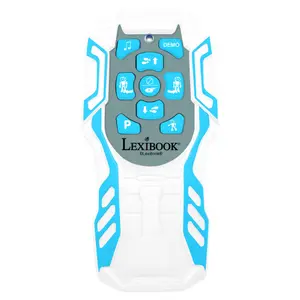 Fjärrstyrd programmerbar robotleksak med dans, musik, demo och inkluderade skumskivor. Lexibook Powerman® Shoot image-5