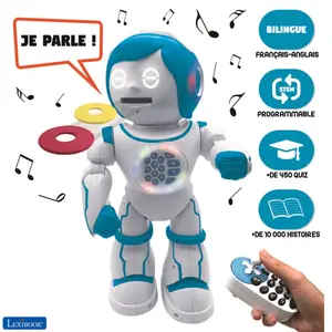 My ludo robot remote control toy - bilingual programmable educational toy Lexibook POWERMAN® KID image-1