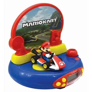 Nintendo projector alarm clock with 3d mario kart and video game sounds Lexibook image-3