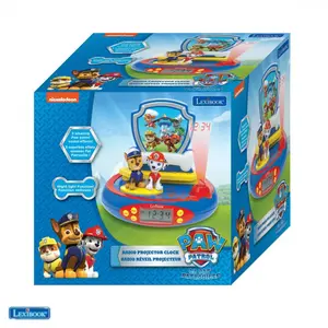 Despertador com projetor de patrulha com perseguição 3d e sons de super-heróis Lexibook image-2