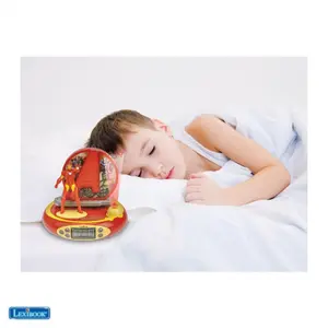 Réveil projecteur avengers avec iron man en 3d et des sons super-héros Lexibook image-2
