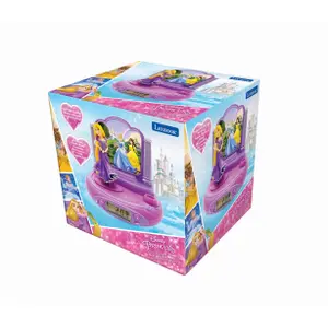 Projektor väckarklocka disney prinsessor raiponce i 3d och magiska ljud Lexibook image-3