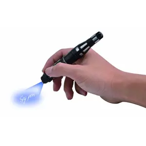 Bolígrafo para misiones de juegos al aire libre con mensajes secretos invisibles y luz espía Lexibook Spy image-2