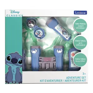 Kit de aventure ao ar livre com walkie-talkies Lexibook Stitch image-5