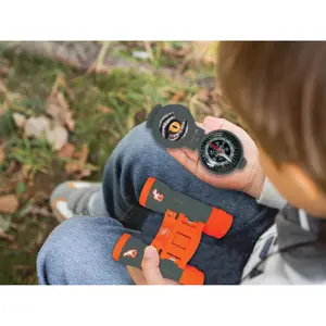 Outdoor adventure kit with walkie-talkies, binoculars, and compass Lexibook Dinosaure image-2
