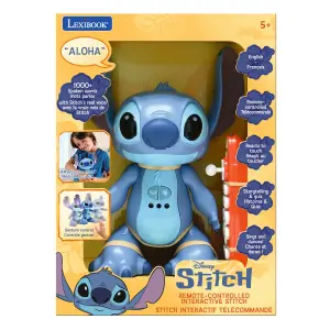 Bilingual and interactive remote-controlled robot Lexibook Stitch image-1