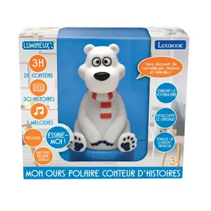 Cuentacuentos osito 3d con luz nocturna Lexibook image-3