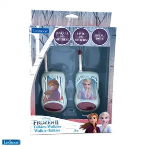 Zasięg krótkofalówek Snow Queen do 120 m w grach plenerowych Lexibook image-1