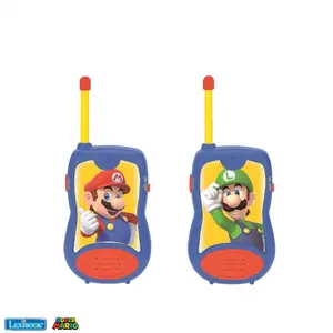 Os walkie-talkies super mario para jogos de exterior têm um alcance até 120 m Lexibook image-0