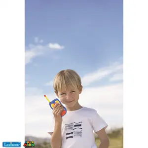 Os walkie-talkies super mario para jogos de exterior têm um alcance até 120 m Lexibook image-2