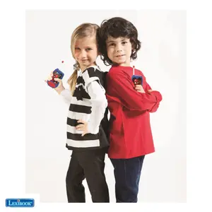 Utomhusspel spiderman walkie-talkies räckvidd upp till 100m Lexibook image-1