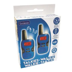 Talkies-walkies digitais recarregáveis com alcance de 5km, 8 canais Lexibook image-4