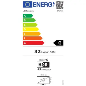 Écran PC LG 27UP850-W - IPS/5ms/4K/HDMI/DP/USB-C/FS image-3