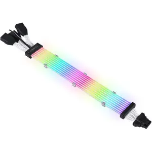 Câble Triple 8 pin vers 12VHPWR Lian-Li Strimer Plus V2 RGB