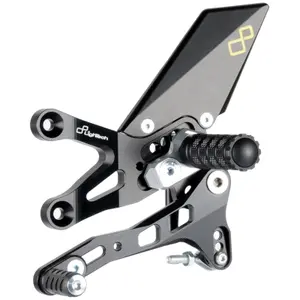Adjustable Rearset Motorcycle Footpegs Lightech Aprilia RSV4 FW image-0