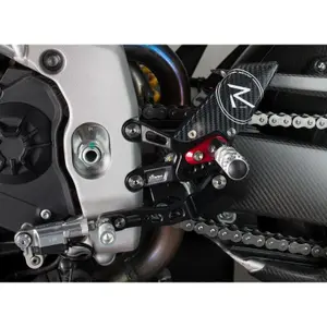 Adjustable Rearset Motorcycle Footpegs Lightech Aprilia Tuono 1100 V4 image-2