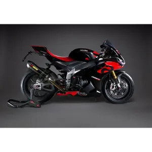Adjustable Rearset Motorcycle Footpegs Lightech Aprilia Tuono 1100 V4 image-4