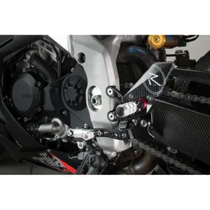 Adjustable Rearset Motorcycle Footpegs Lightech Aprilia Tuono 1100 V4 image-5