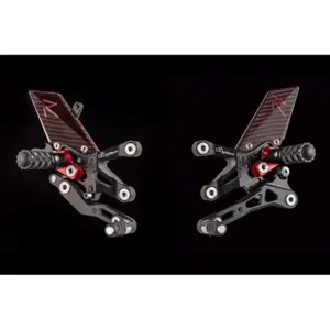 Adjustable Rearset Motorcycle Footpegs Lightech BMW HP4 ABS (0D01) image-0