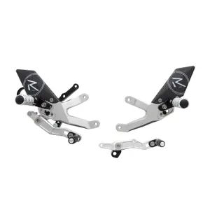 Adjustable Rearset Motorcycle Footpegs Lightech BMW S 1000 XR ABS (0D03) image-0