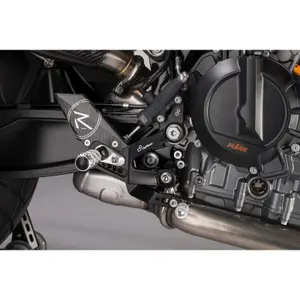 Adjustable Rearset Motorcycle Footpegs Lightech KTM 790 Duke ABS L (A2) image-2
