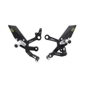 Adjustable Rearset Motorcycle Footpegs Lightech KTM 790 Duke ABS image-0