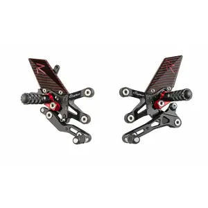 Adjustable Rearset Motorcycle Footpegs Lightech Yamaha MT-10 ABS (RN45) image-0