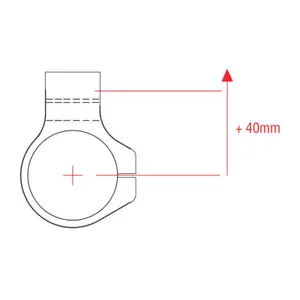 Motorcycle wristband handlebars Lightech BMW S 1000 Rr Abs (0e21) [1000]/Yamaha Xsr 700 Abs (Rm11) [700] image-1