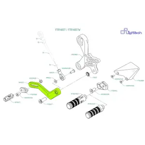 Reverse Gear Shift Lightech FTRYA007 / FTRYA007W image-0