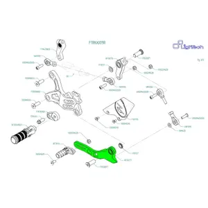 Reverse Gear Shift Lightech FTRYA014 / FTRYA014W / FTRKA009R image-1