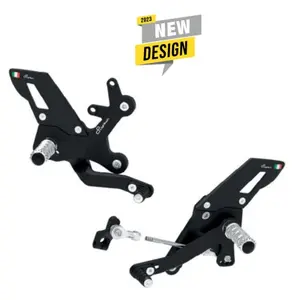 Motorcycle footrest Lightech Kawasaki Ninja 400 image-0