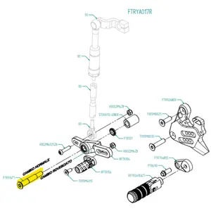 Reversed Gear Shifter - Allen Screw Lightech image-1