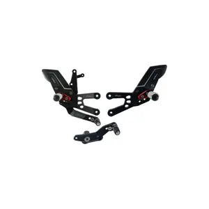 Aluminium motorcycle footrest Lightech Honda Cbr 600 Rr (Pc40) image-0