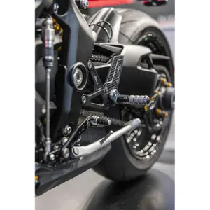 Justerbare motorcykel fodstøtter Lightech R Triumph image-1