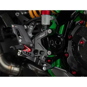 Justerbare motorcykel fodstøtter Lightech R Kawasaki