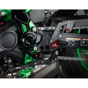 Justerbare motorcykel fodstøtter Lightech R Kawasaki image-1