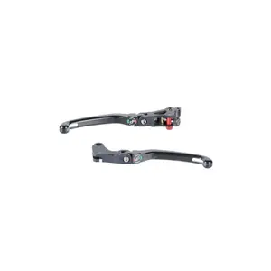 Foldable brake and clutch lever kit type K Lightech KLEV124K