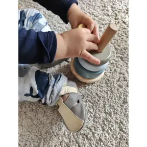 Baby sandals Liliputi Soft Kalahari Grey image-5