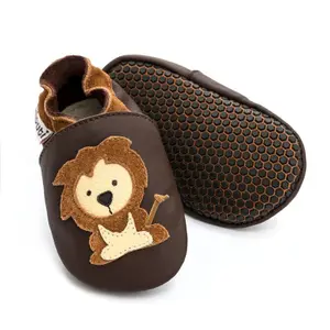 Boys' soft slippers Liliputi Protector Lions image-0