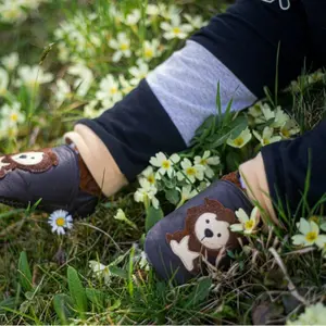 Boys' soft slippers Liliputi Protector Lions image-4