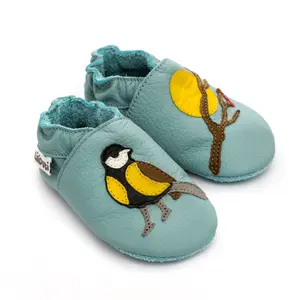 Boys' soft slippers Liliputi Chirp image-0