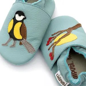 Boys' soft slippers Liliputi Chirp image-3