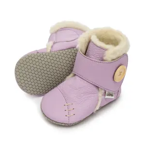 Baby booties Liliputi Soft Paws Lavender image-1