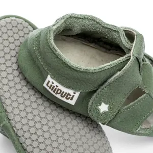 Children's sandals Liliputi Soft Paws Pistachio image-5
