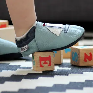 Boys' soft slippers Liliputi Sailboat image-1